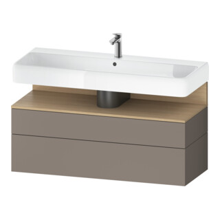 Duravit Waschtischunterschrank Qatego 119x47x59cm, E na/b m, 1 Kast, 1 Ausz.