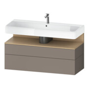 Duravit Waschtischunterschrank Qatego 119x47x59cm, E na/b m, 1 Kast, m B