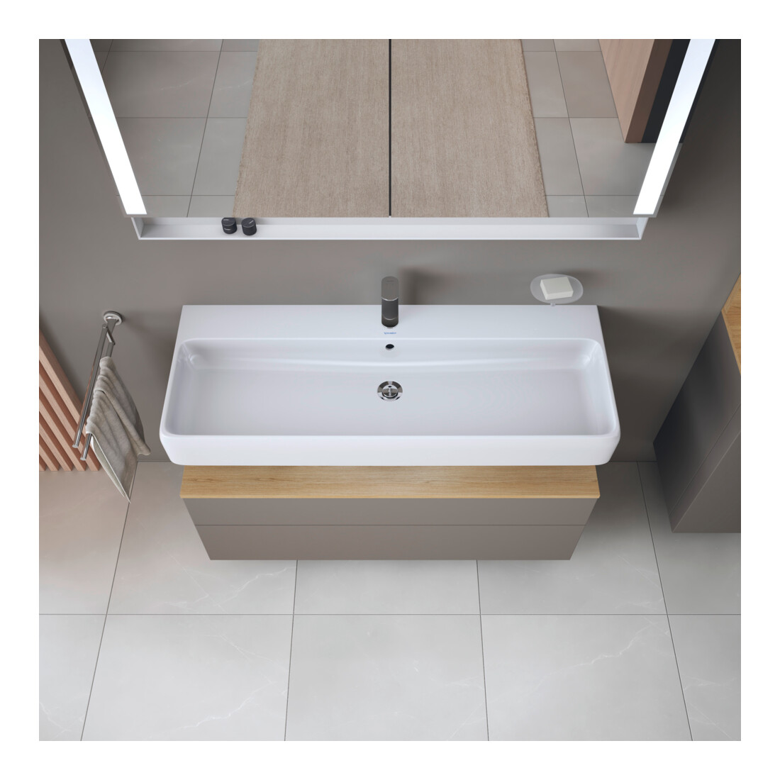 Duravit Waschtischunterschrank Qatego 119x47x59cm, E na/b m, 1 Kast, m B