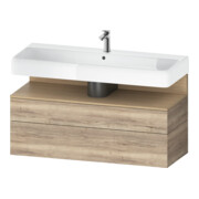 Duravit Waschtischunterschrank Qatego 119x47x59cm, E Na/E ma, 1 Kast, 1 Ausz.