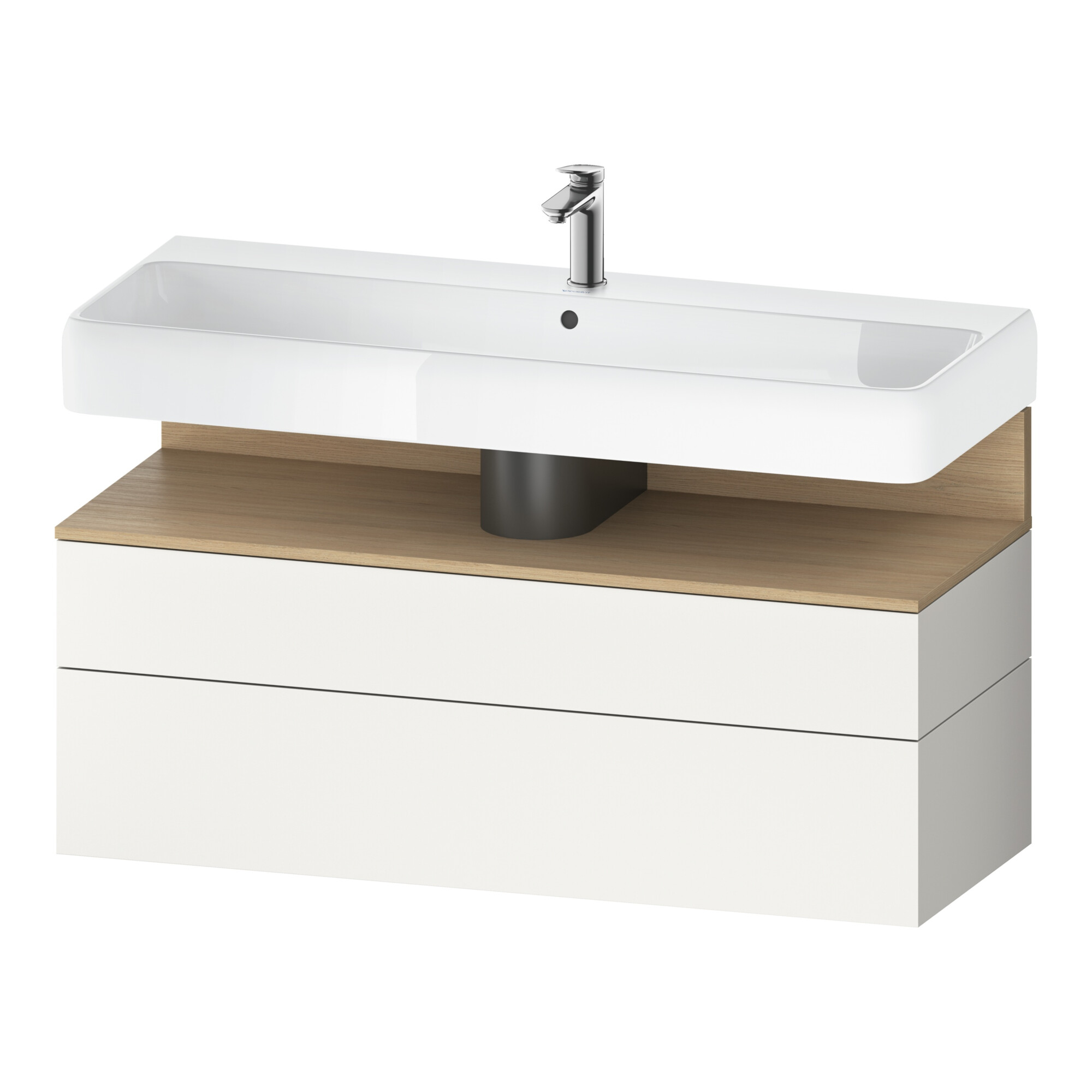 Duravit Waschtischunterschrank Qatego 119x47x59cm, E na/we m, 1 Kast, m B