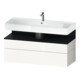 Duravit Waschtischunterschrank Qatego 119x47x59cm, E sw/we g, 1 Kast, m B