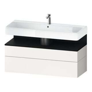 Duravit Waschtischunterschrank Qatego 119x47x59cm, E sw/we m, 1 Kast, m B