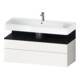 Duravit Waschtischunterschrank Qatego 119x47x59cm, E sw/we m, 1 Kast, m B
