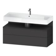 Duravit Waschtischunterschrank Qatego 119x47x59cm, gra m, 1 Kast, 1 Ausz.