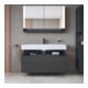 Duravit Waschtischunterschrank Qatego 119x47x59cm, gra m, 1 Kast, m Nischenb
