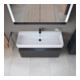 Duravit Waschtischunterschrank Qatego 119x47x59cm, gra m, 1 Kast, m Nischenb