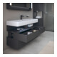 Duravit Waschtischunterschrank Qatego 119x47x59cm, gra m, 1 Kast, m Nischenb
