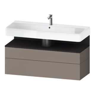 Duravit Waschtischunterschrank Qatego 119x47x59cm, gra m/ba m, 1 Kast, m B