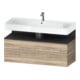 Duravit Waschtischunterschrank Qatego 119x47x59cm, gra m/E ma, 1 Kast, 1 Ausz.-1