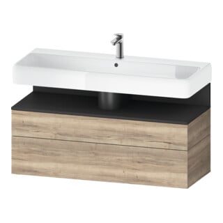 Duravit Waschtischunterschrank Qatego 119x47x59cm, gra m/E ma, 1 Kast, m B
