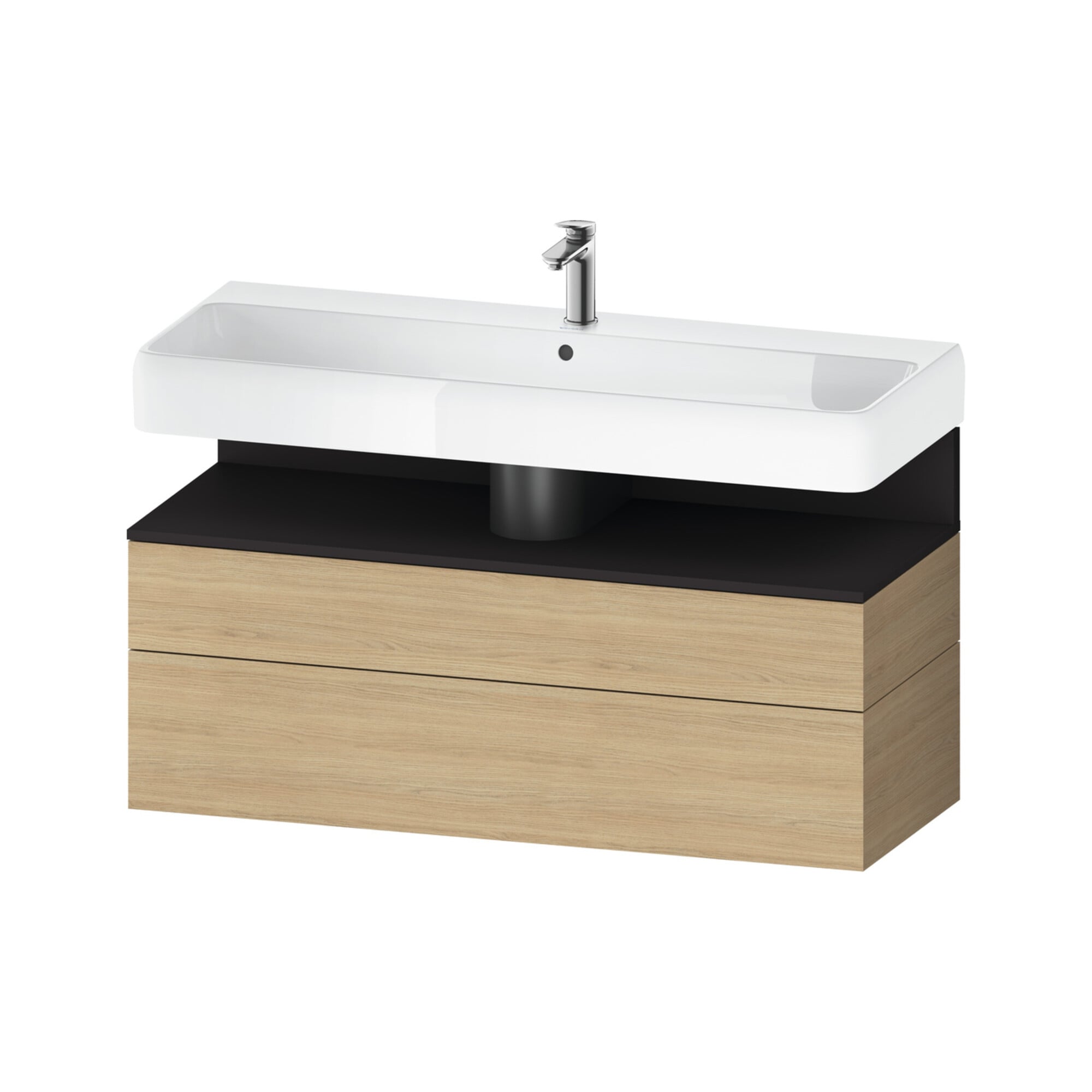 Duravit Waschtischunterschrank Qatego 119x47x59cm, gra m/E N, 1 Kast, m B
