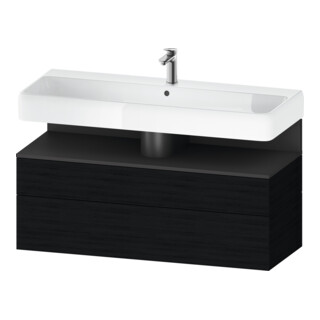 Duravit Waschtischunterschrank Qatego 119x47x59cm, gra m/E s, 1 Kast, 1 Ausz.