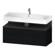 Duravit Waschtischunterschrank Qatego 119x47x59cm, gra m/E s, 1 Kast, 1 Ausz.