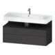 Duravit Waschtischunterschrank Qatego 119x47x59cm, gra m/Gr m, 1 Kast, 1 Ausz.-1