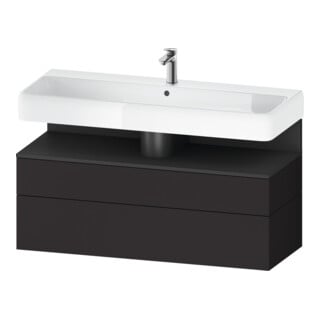 Duravit Waschtischunterschrank Qatego 119x47x59cm, gra m/Gr m, 1 Kast, m B