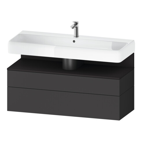 Duravit Waschtischunterschrank Qatego 119x47x59cm, gra m/Gr m, 1 Kast, m B