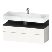 Duravit Waschtischunterschrank Qatego 119x47x59cm, gra m/we g, 1 Kast, m B