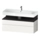 Duravit Waschtischunterschrank Qatego 119x47x59cm, gra m/we m, 1 Kast, 1 Ausz.-1