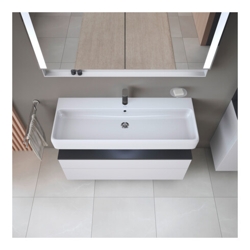 Duravit Waschtischunterschrank Qatego 119x47x59cm, gra m/we m, 1 Kast, m B