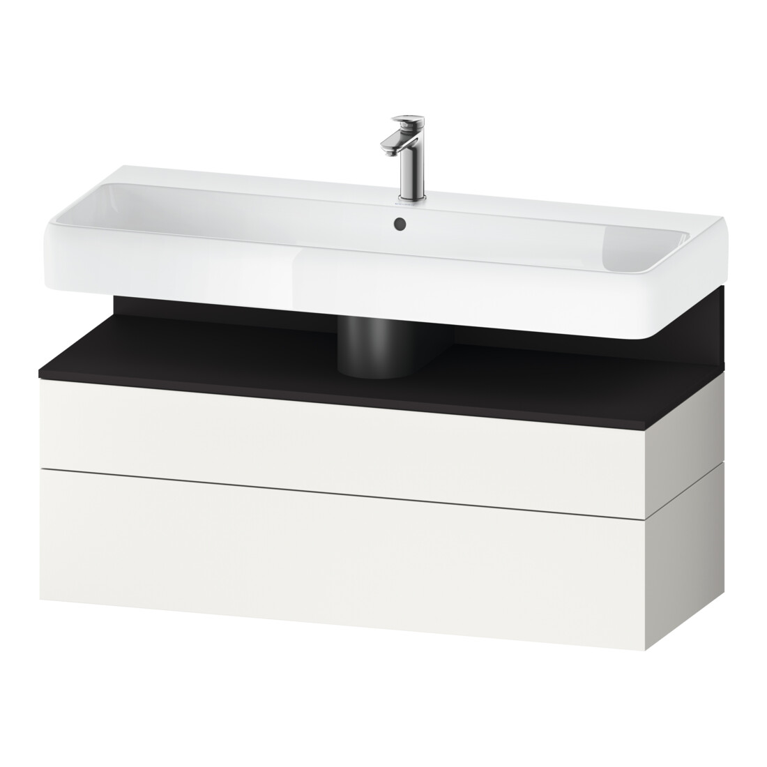 Duravit Waschtischunterschrank Qatego 119x47x59cm, gra m/we m, 1 Kast, m B
