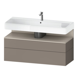 Duravit Waschtischunterschrank Qatego 119x47x59cm, T m/ba m, 1 Kast, 1 Ausz.