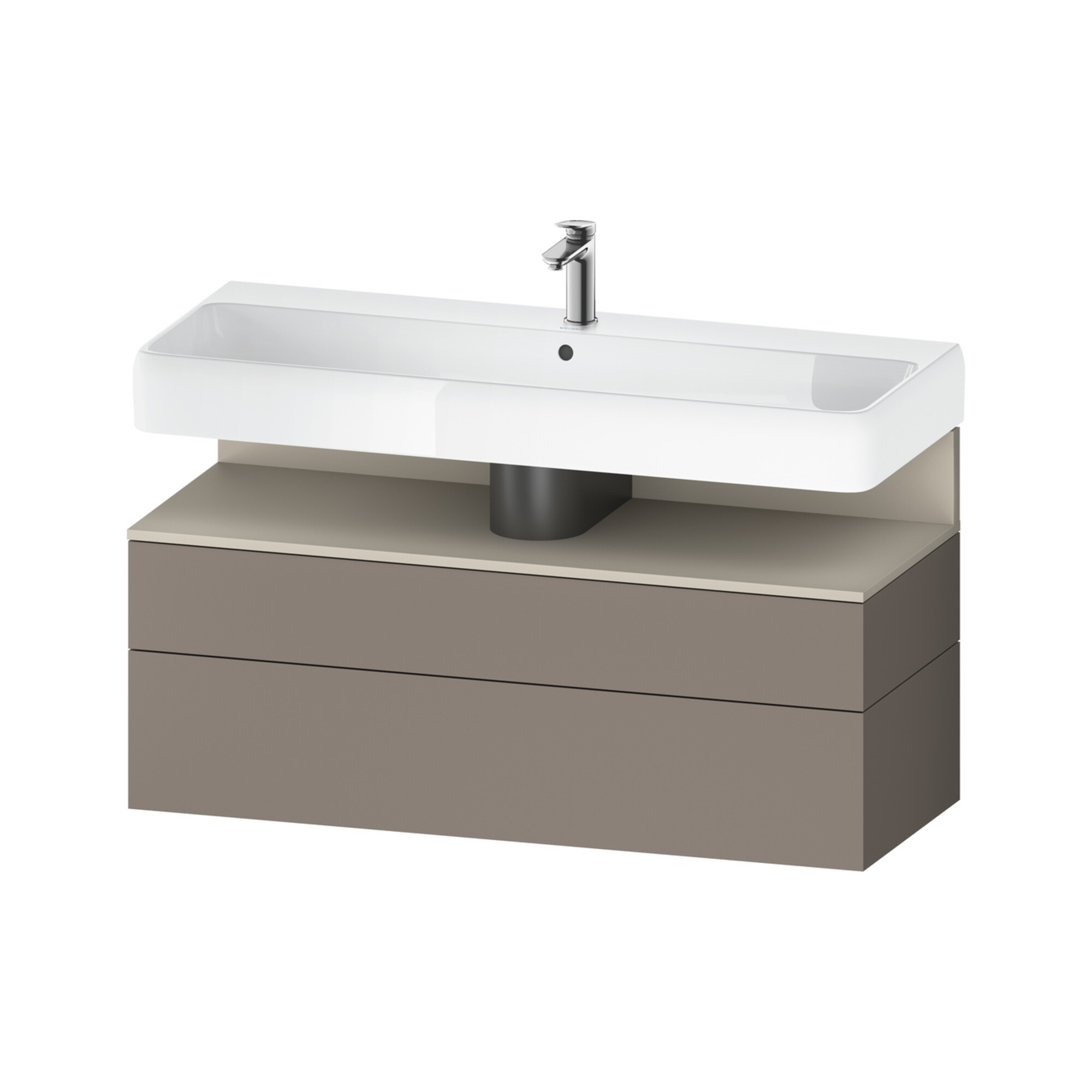 Duravit Waschtischunterschrank Qatego 119x47x59cm, T m/ba m, 1 Kast, m B