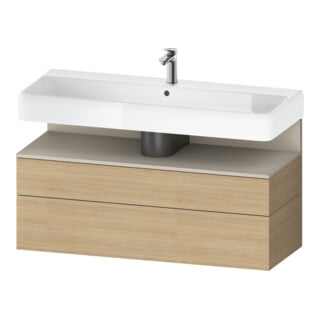 Duravit Waschtischunterschrank Qatego 119x47x59cm, T m/E N, 1 Kast, m Nischenb