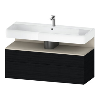 Duravit Waschtischunterschrank Qatego 119x47x59cm, T m/E s, 1 Kast, m Nischenb