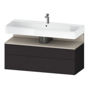 Duravit Waschtischunterschrank Qatego 119x47x59cm, T m/Gr m, 1 Kast, m B