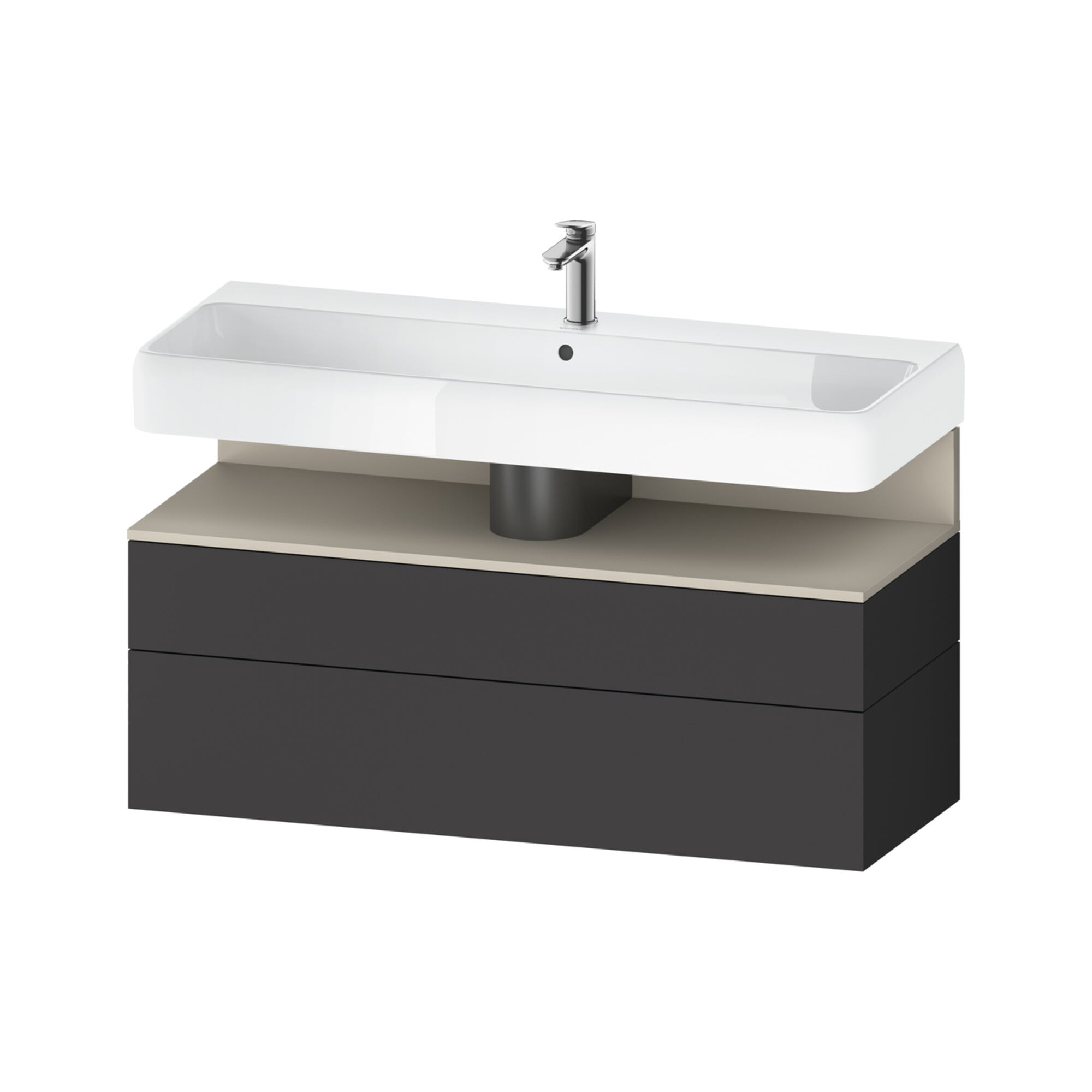 Duravit Waschtischunterschrank Qatego 119x47x59cm, T m/Gr m, 1 Kast, m B