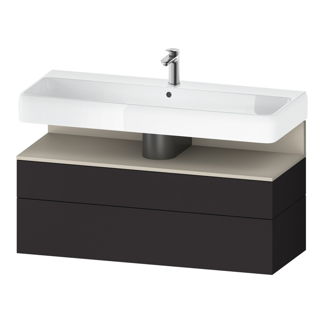 Duravit Waschtischunterschrank Qatego 119x47x59cm, T m/Gr m, 1 Kast, m B