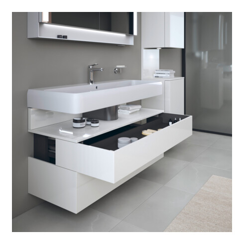 Duravit Waschtischunterschrank Qatego 119x47x59cm, w g, 1 Kast, m Nischenb