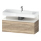 Duravit Waschtischunterschrank Qatego 119x47x59cm, w g/Ei ma, 1 Kast, m B-1