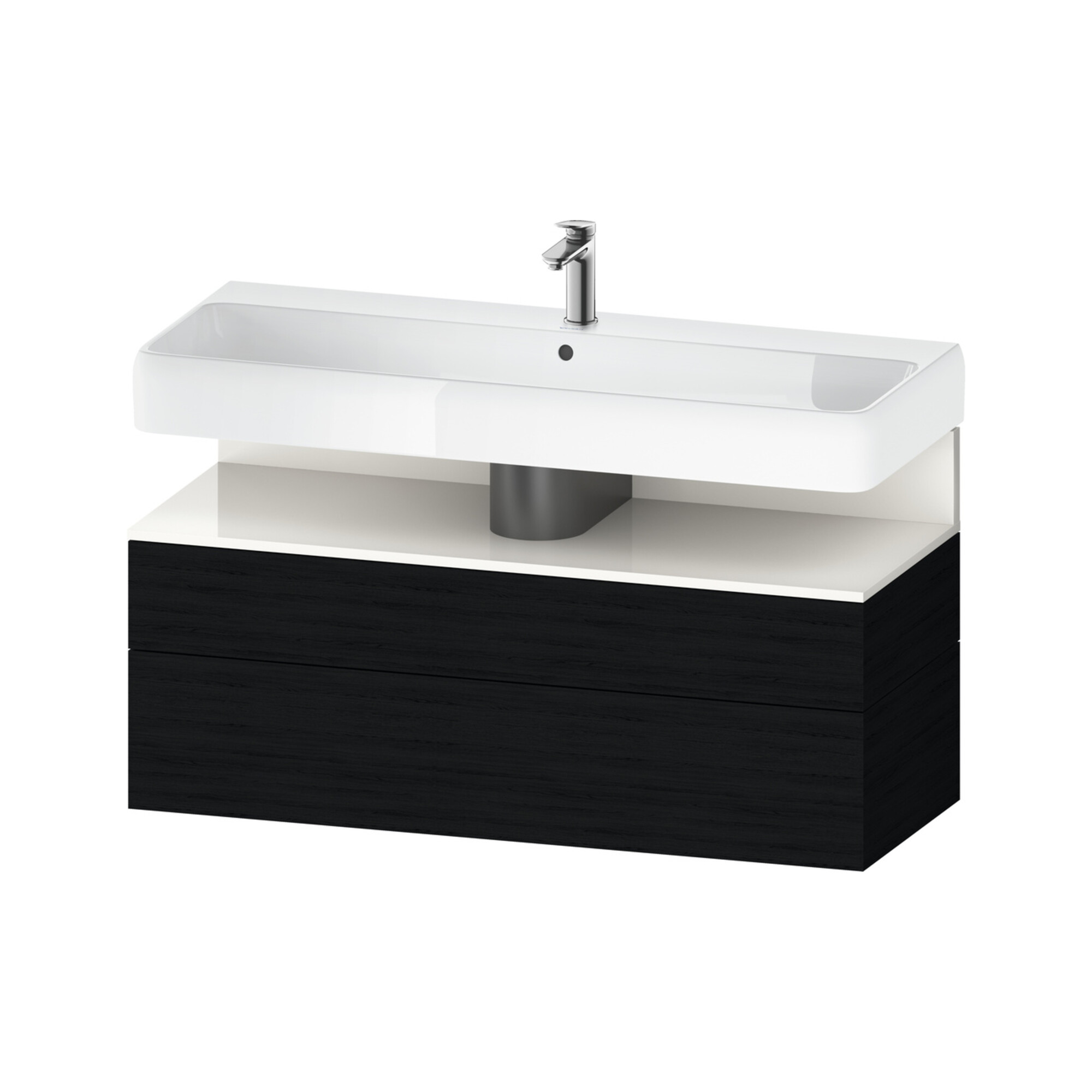 Duravit Waschtischunterschrank Qatego 119x47x59cm, w g/Ei s, 1 Kast, m B