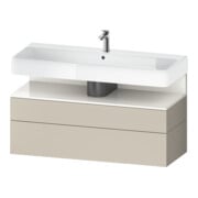 Duravit Waschtischunterschrank Qatego 119x47x59cm, w g/tau m, 1 Kast, 1 Ausz.