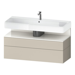 Duravit Waschtischunterschrank Qatego 119x47x59cm, w g/tau m, 1 Kast, m B