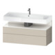 Duravit Waschtischunterschrank Qatego 119x47x59cm, w g/tau m, 1 Kast, m B-1