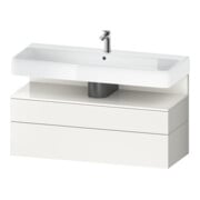 Duravit Waschtischunterschrank Qatego 119x47x59cm, w hgl/we m, 1 Kast, m B