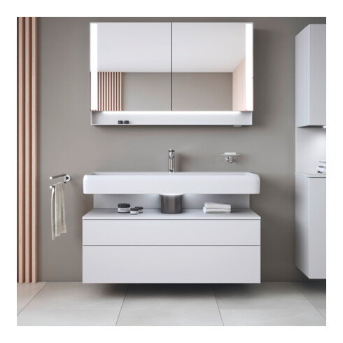 Duravit Waschtischunterschrank Qatego 119x47x59cm, w m, 1 Kast, m Nischenb