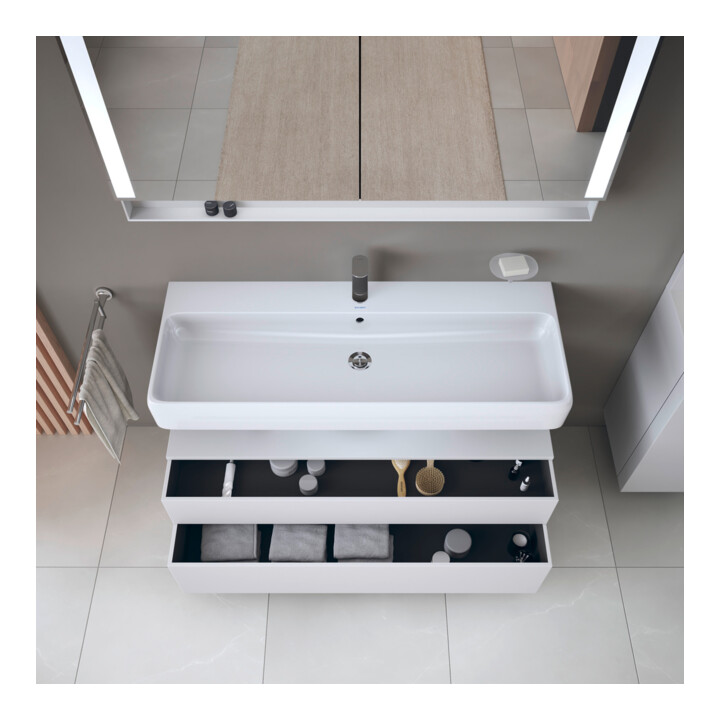 Duravit Waschtischunterschrank Qatego 119x47x59cm, w m, 1 Kast, m Nischenb