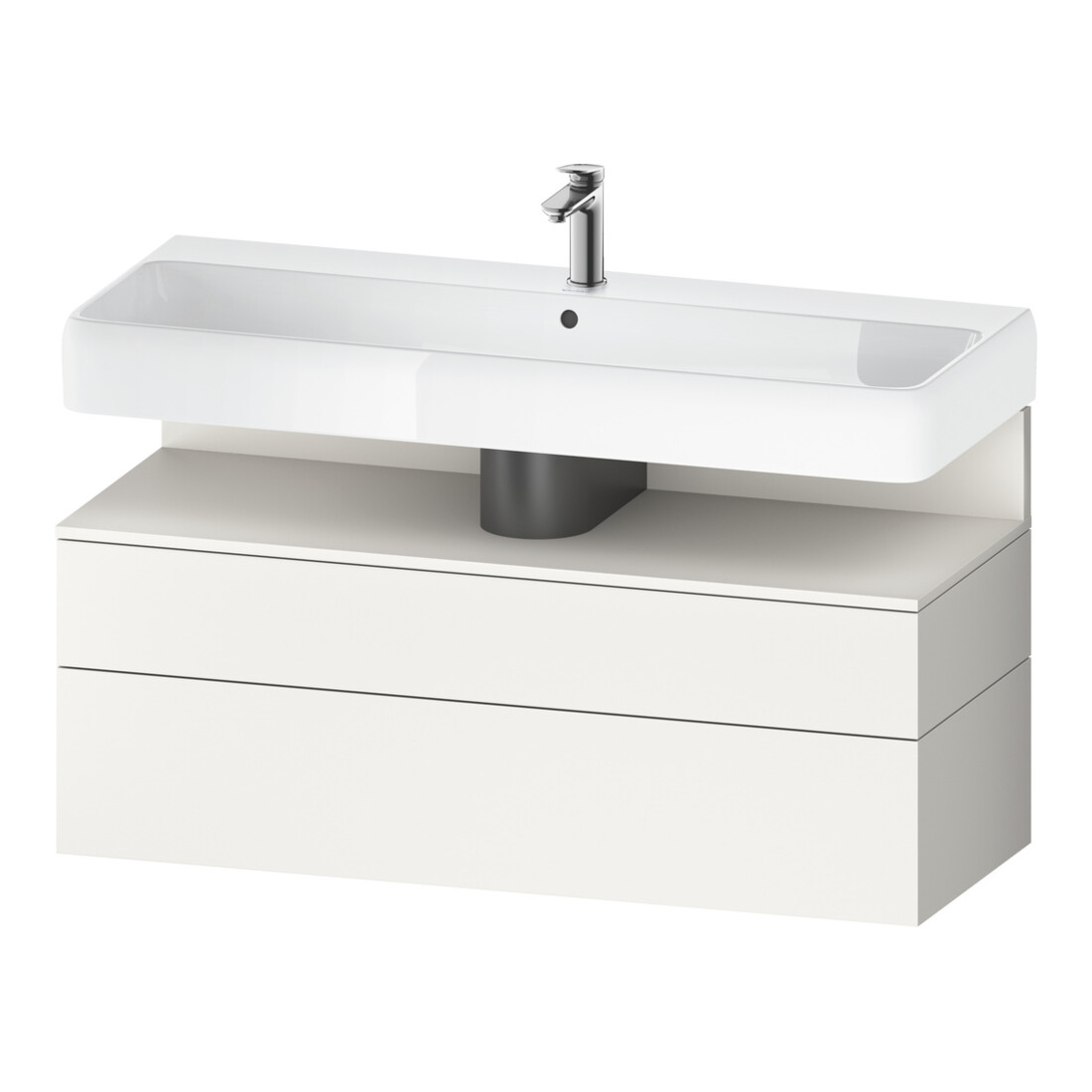 Duravit Waschtischunterschrank Qatego 119x47x59cm, w m, 1 Kast, m Nischenb