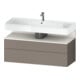 Duravit Waschtischunterschrank Qatego 119x47x59cm, w m/ba m, 1 Kast, 1 Ausz.-1