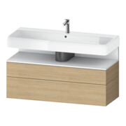 Duravit Waschtischunterschrank Qatego 119x47x59cm, w m/E N, 1 Kast, 1 Ausz.