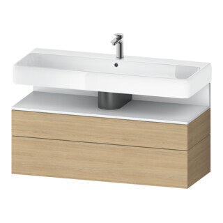 Duravit Waschtischunterschrank Qatego 119x47x59cm, w m/E N, 1 Kast, m Nischenb