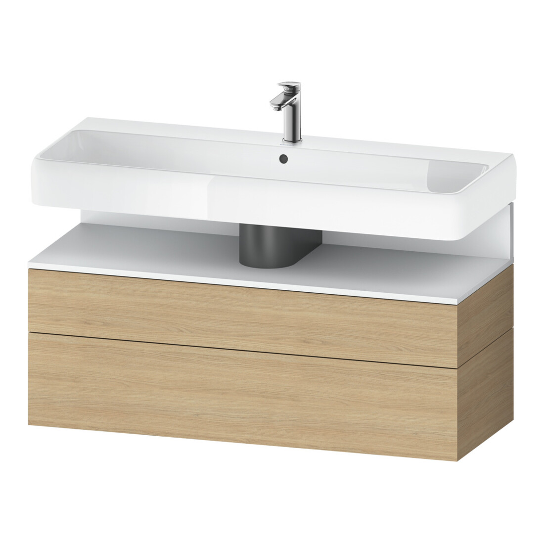 Duravit Waschtischunterschrank Qatego 119x47x59cm, w m/E N, 1 Kast, m Nischenb