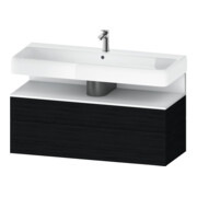 Duravit Waschtischunterschrank Qatego 119x47x59cm, w m/E s, 1 Kast, m Nischenb