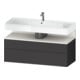 Duravit Waschtischunterschrank Qatego 119x47x59cm, w m/Gr m, 1 Kast, 1 Ausz.-1