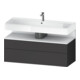 Duravit Waschtischunterschrank Qatego 119x47x59cm, w m/Gr m, 1 Kast, m B