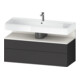 Duravit Waschtischunterschrank Qatego 119x47x59cm, w m/Gr m, 1 Kast, m B-1